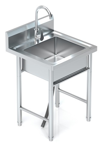 Utility kitchen sink standing - kitchen,