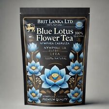 🌸 Organic Blue Lotus Whole Flower Herbal Tea 🌿 | Nymphaea Caerulea | UK Stock
