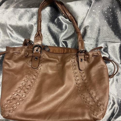 Oriano brown leather large - brown,