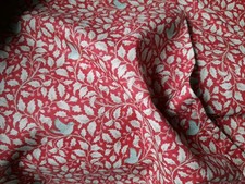 Tilda Merry Little Christmas - Holly Red- Fat Quater