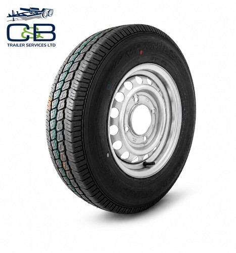 Trailer wheel and tyre - tyre, 165
