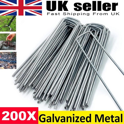 200 pack galvanised pins - pack,
