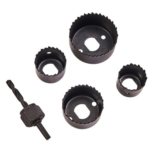 5pc hole saw kit metal - 5pc,