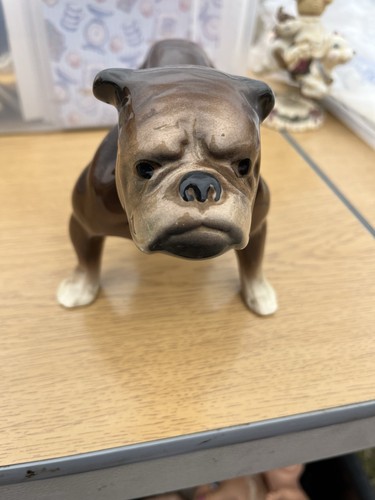 British bulldog figurine - british,