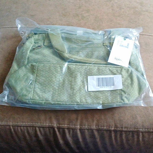 Kipling green medium sholder - kipling,