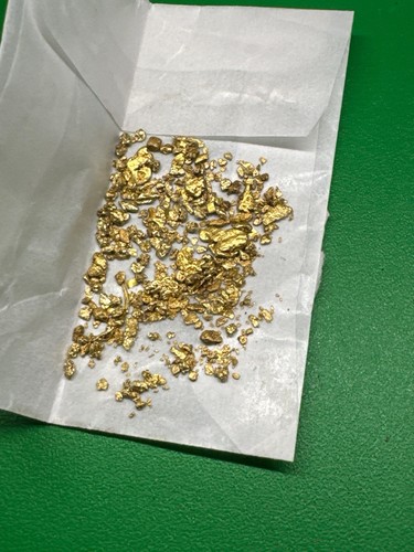 25g hand panned - welsh, gold