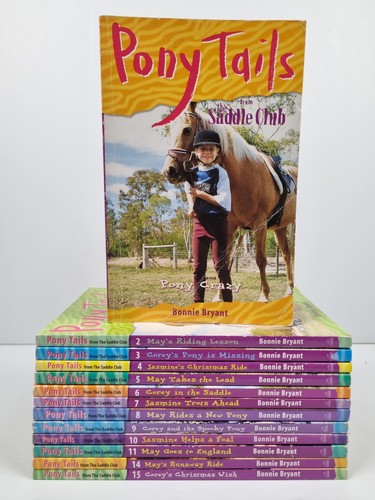 Pony tails books - books, 3