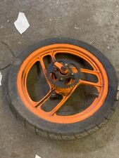 YAMAHA TZR 125 2RK 1987 GENUINE REAR WHEEL AND BRAKES SEE PICS