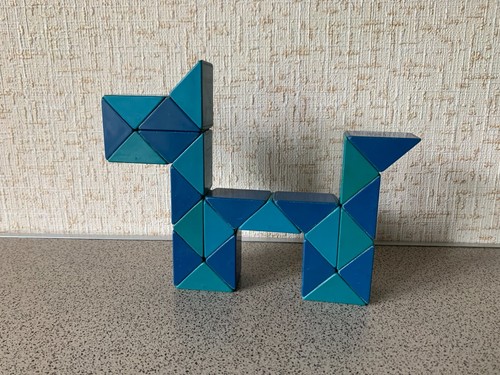 Vintage toy rubik snake - toy, rubik's