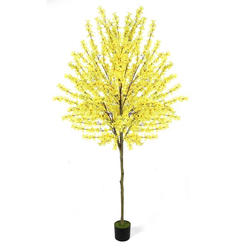 6ft tall artificial forsythia - tall,