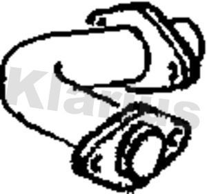 Klarius 301993 front exhaust - klarius,