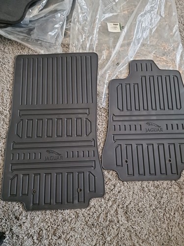 Jaguar front rubber mat - mat, set