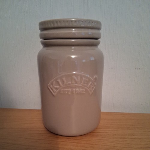 Kilner grey storage jar - -,