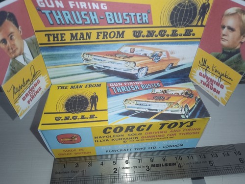 Corgi no497 man from uncle - no497,