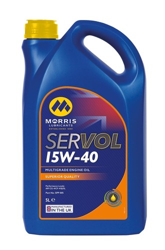 Morris servol 15w40 engine oil - servol,