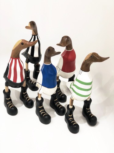Wooden football duck boots - wooden,
