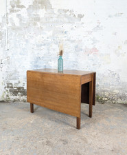 Antique Georgian Dining Table 18thC Solid Oak Drop Leaf Gate leg Vintage DELIVER