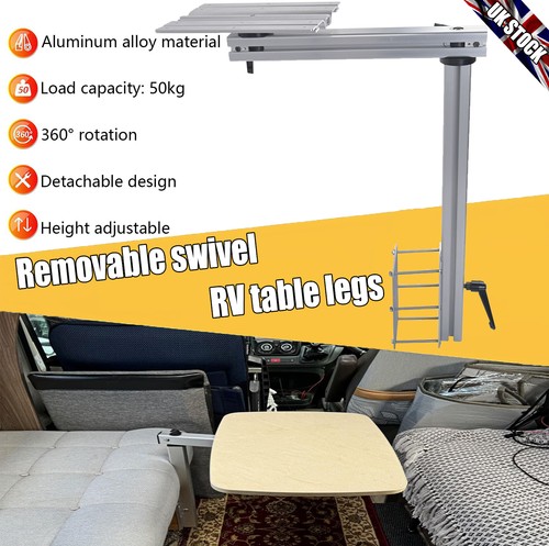 Adjustable table leg swivel - table,