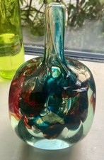 Mdina Maltese Glass Cube Vase