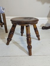Antique farmhouse stool, 4