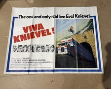 Film Poster Quad Original Evel Knievel 