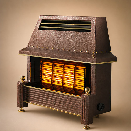 Flavel regent gas fire - flavel, bronze