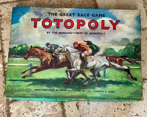 Totopoly vintage board - totopoly, game