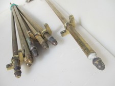 Antique brass stair rods - antique,