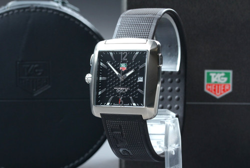 Near mint box tag - mint, heuer