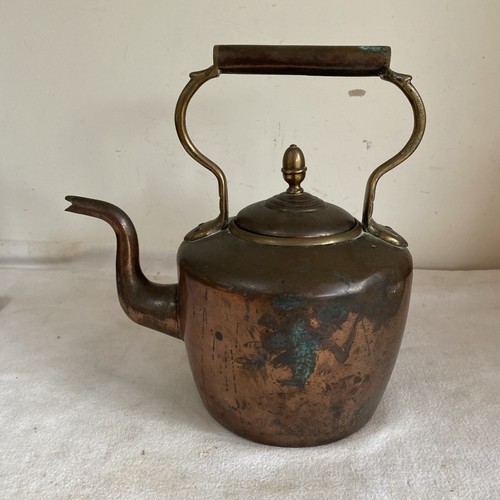 Antique large copper brass - &,