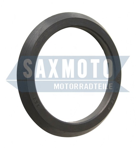 Rubber seal steering tube