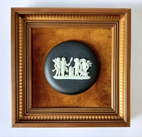 Wedgwood black jasperware - wedgwood,
