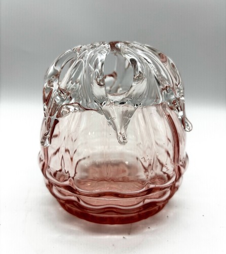 Hand blown pink manganese - pink,