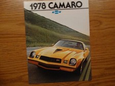 Original Old 1978 Chevy Camaro