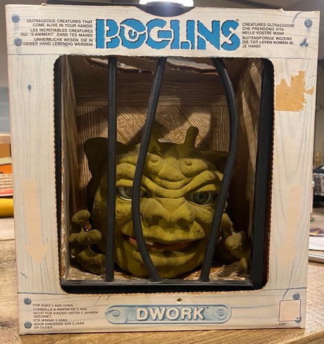 Original vintage boglin boxed - original,