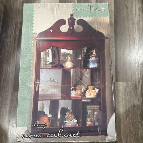 Home trends cherry curio - cherry,
