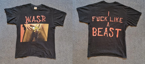 Shirt i fxxk like a - w.a.s.p.,