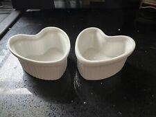 WHITE  Ramekin Dish Cookware Aga Bakeware Ovenware Kitchenalia Party