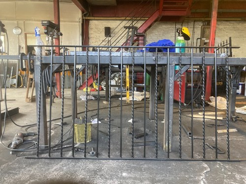 Custom made railings - made,