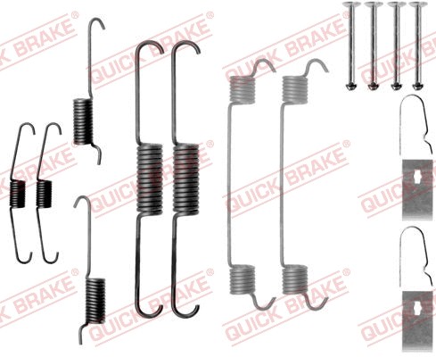 Rear accessory kit brake shoes - accessory,