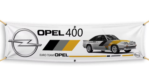 Opel manta 400 racing banner - manta,