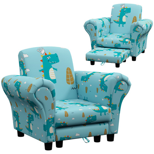 Kids sofa chair - stool, set