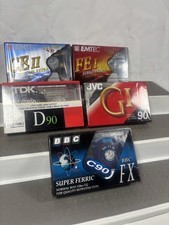 Vintage Blank Cassette Tapes