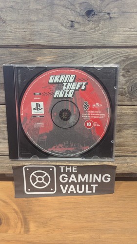 Grand theft auto ps1 - theft, disc