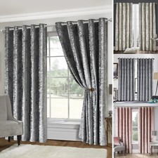 Luxury Crushed Velvet Curtain