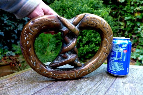 Antique brass bronze pull - brass,