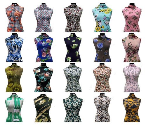Way stretch floral cotton - 4,