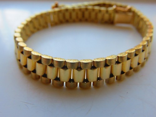 Gold men bracelet carat - gold, men's