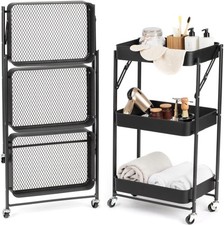 3-Tier Foldable Beauty Trolley