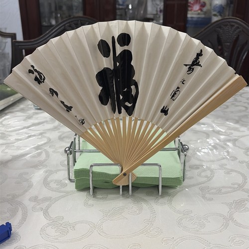 X10 white paper fan folding - x10,